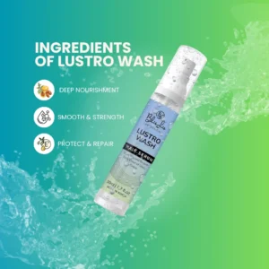 lustro wash hair serum ingrediant