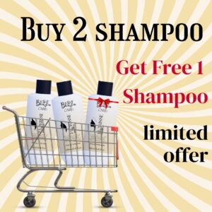 BUY 2 SHAMPOO GET 1 FREE