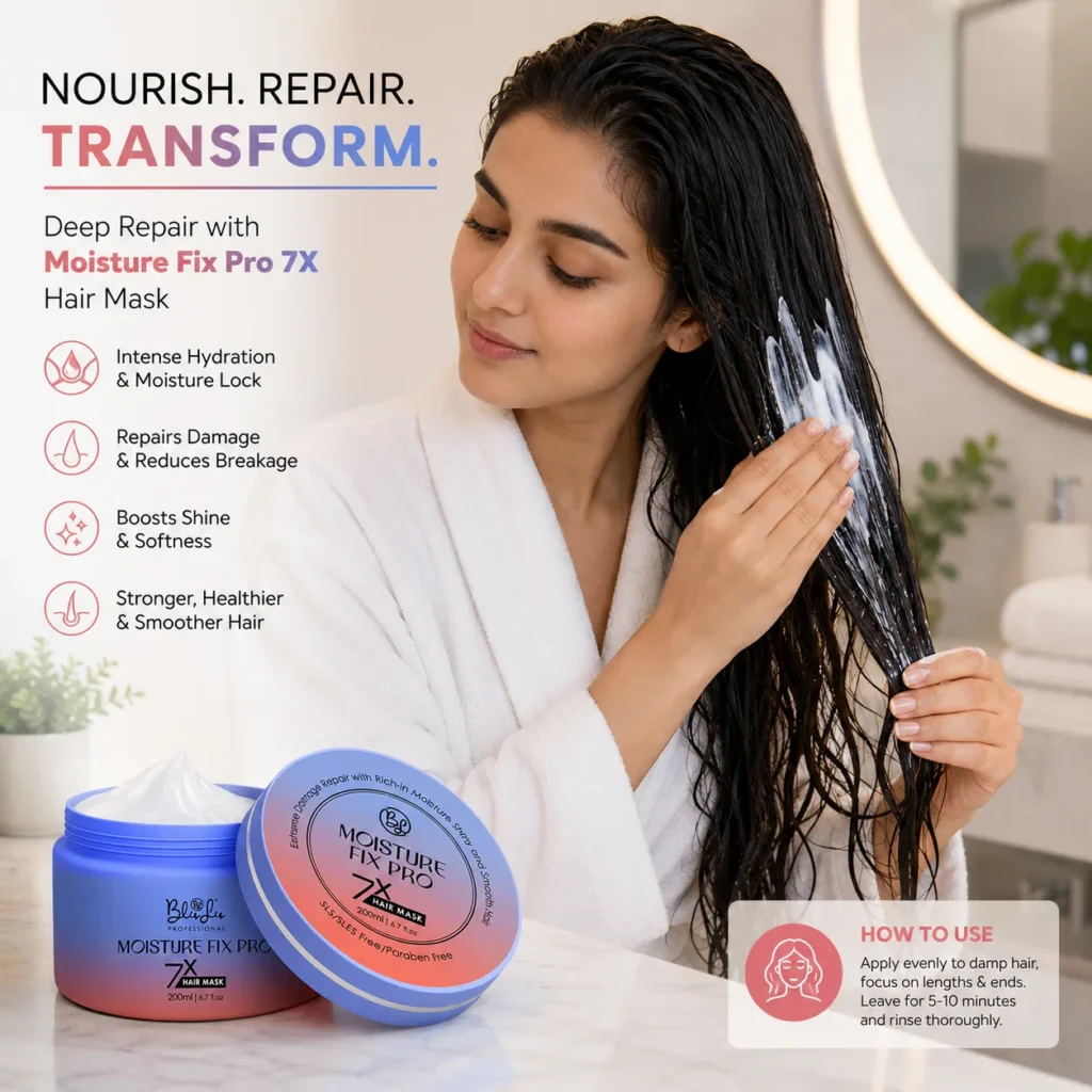 how to apply 7x hair mask
